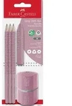 Faber-Castell Bleistiftset Grip 2001 rose shadows BK