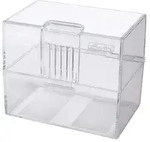 Herlitz Karteikasten A8 transparent