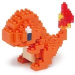 Pokemon Charmander Salameche Glumanda // Mini series NANOBLOCK, Mini-Bausatz, 3D