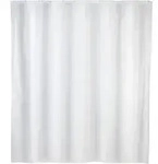 Anti-Schimmel Duschvorhang Uni White, Textil (Polyester), 120 x 200 cm, waschbar