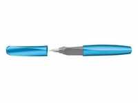 Pelikan Füller Twist Frosted Blue Feder M, Rechts- und Linkshänder