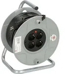 Brennenstuhl 1099160001 Kabeltrommel 50.00m Schwarz Schutzkontakt-Stecker