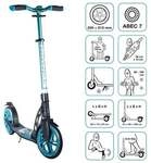 SIX DEGREES Aluminium Scooter 230/215 mm t&uuml;rkis