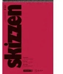 Brunnen Skizzenblock 24x33cm 50 Blatt Spiral