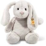 Steiff 080470 - Hoppie Hase, hellgrau, Pl&uuml;sch, 28 cm