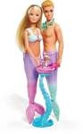 Simba 105733524 - Steffi Love, Mermaid Family, Ankleidepuppen mit Zubeh&ouml;r