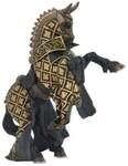 Spielfigur Pferd des Waffenmeisters Stier 9cm