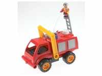 LENA® 04155 - Aktive, Feuerwehr mit Spielfigur, Sandspielzeug