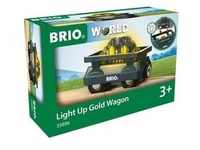 BRIO - Goldwaggon mit Licht