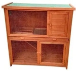 HTI-Living Hasenstall Rabbit Stall, Tiergehege, K&auml;fig Hasenstall Rabbit Stall,