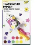 Folia Transparentpapiermappe 42g/m2 18,5x29,7cm, 10 Blatt, farbig sortiert