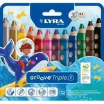 LYRA Farbstifte Groove Triple 3in1 12 St&uuml;ck