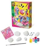 SES CREATIVE Malset Steine bemalen Girly