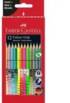 Faber-Castell Buntstifte Colour Grip Sonderfarbset, 12er Etui