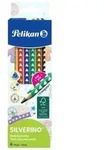Pelikan Buntstifte SILVERINO dreieckig dick, 6er Set