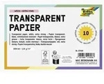 Folia Transparentpapier 115g/m2, DIN A4, 10 Blatt, wei&szlig;