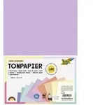 Folia Tonpapier PASTELL, DIN A4, 100 Blatt in 10 Farben sortiert