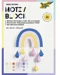 Folia Motivblock BASIC INTENSIV, 24x34cm, 20 Blatt, sortiert