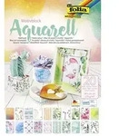 Folia Motivblock AQUARELL 24x34cm, 20 Blatt