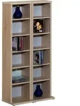 Holz CD DVD Stand Regal Schrank St&auml;nder Milano