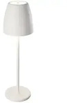 Megatron MT68051 TAVOLA LED-Au&szlig;entischlampe 2W Warmwei&szlig; Wei&szlig;, Antik