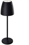 Megatron MT68050 TAVOLA LED-Au&szlig;entischlampe 2W Warmwei&szlig; Schwarz