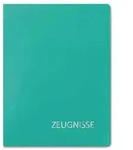 Zeugnismappe Basic t&uuml;rkis