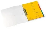 Herlitz Ringbuch PP A4 2 Ringe 25mm, transparent farblos