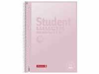 BRUNNEN Collegeblock Premium Student PASTELL, A4 Lineatur 28, 2-fach sortiert