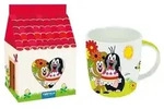 Tasse "Der kleine Maulwurf" im Papphaus