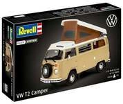 VW T2 Camper (Click System), Revell Bausatz zum Zusammenstecken mehrfarbig