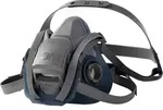 3M 6503QL Atemschutz Halbmaske ohne Filter Gr&ouml;&szlig;e: L EN 140 DIN 140