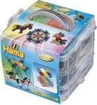 Hama 6701 - Sortierbox mit ca. 6000 Midi-B&uuml;gelperlen, 3 Stiftplatten und Zubeh&ouml;r