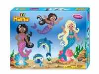 Hama 3150 - Bügelperlen, Geschenkpackung Meerjungfrauen, 4000 Midi-Perlen und