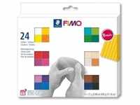 STAEDTLER Modelliermasse FIMO® soft Basic Colours 24er Set