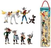 TUBO 7 FIGURINES LUCKY LUKE