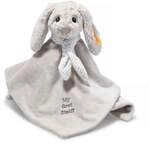 Steiff 242250 - Soft Cuddly Friends My first Steiff Hoppie Hase, Schmusetuch,