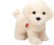 Teddy Hermann 91960 - Malteser Welpe stehend, 23 cm, Hund, Pl&uuml;schtier