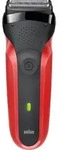Braun Series 3 300s 81569932 Folienrasierer Rot, Schwarz