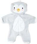 Puppen-Einteiler Baby-Pinguin, Gr. 35-45 cm