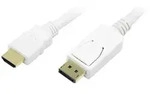 LogiLink DisplayPort / HDMI Adapterkabel DisplayPort Stecker, HDMI-A Stecker 2.00 m