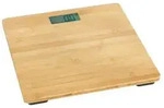 Personenwaage Mod. Bambusa aus Bambus, digitale K&ouml;rperwaage bis 180 kg