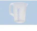 H&uuml;nersdorff 937000 Messbecher 2000ml Kunststoff