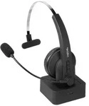 LogiLink BT0059 On Ear Headset Bluetooth&reg; Mono Schwarz Telefon