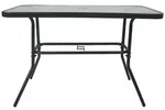 Glas Gartentisch Esstisch Balkontisch 110x55