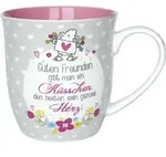 Tasse "Guten Freunden gibt man ein.."