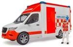 bruder 02676 MB Sprinter Ambulanz mit L+S Modul und Fahrer