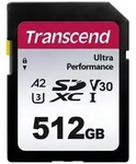 Transcend TS64GSDC340S SDXC-Karte 512GB A1 Application Performance Class, A2
