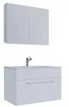 3-tlg. Waschplatz Waschtisch Badinos Schublade SC