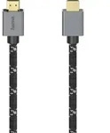 Hama HDMI Anschlusskabel HDMI-A Stecker, HDMI-A Stecker 2.00 m Grau, Schwarz 00200504